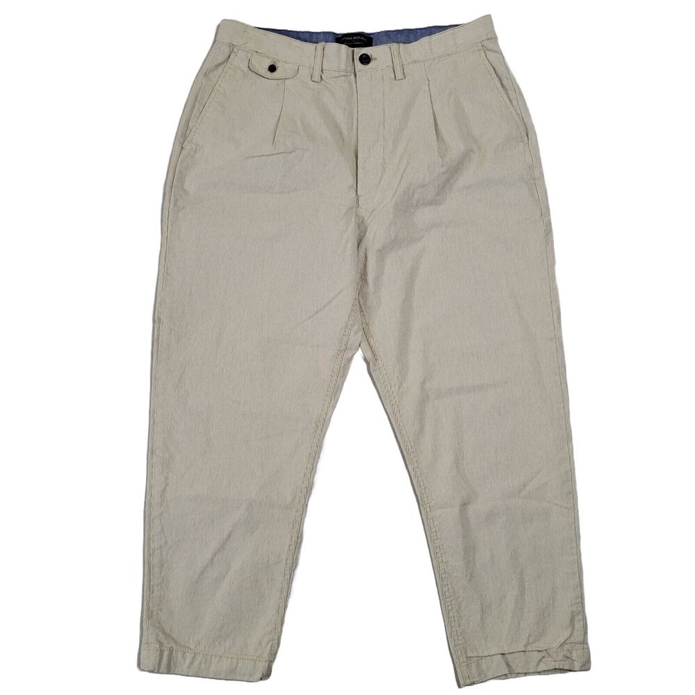 Banana Republic Fit 33x25 Pants Mens Size Athletic Tapered Relax Tag 34x30